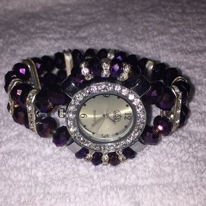 Stainless steel Bracelet watch.